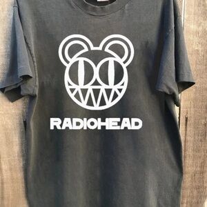 Radiohead Tour 2025 T-Shirt Charcoal Color Reprint Shirt Men Women S-5XL